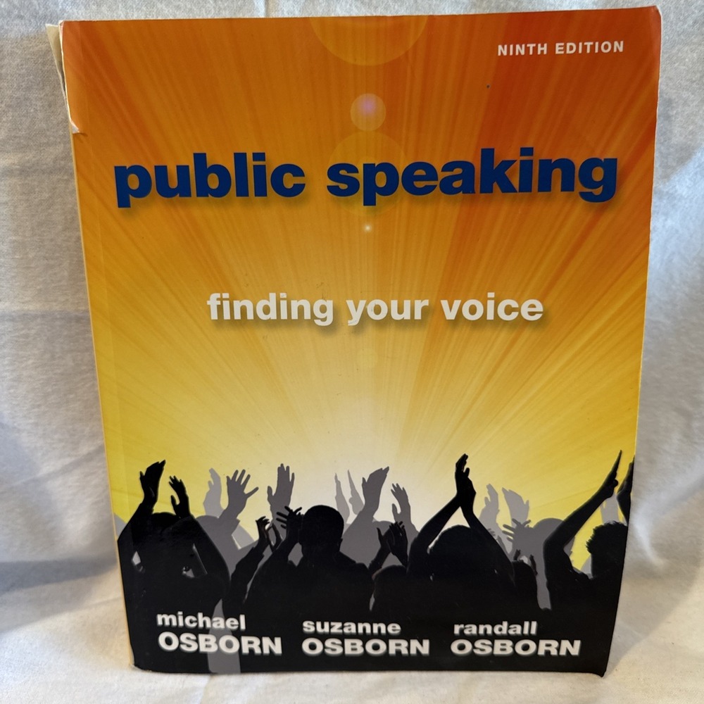 Public‎ Speaking: Finding Your Voice Osborn, Michael|Osborn, Suzanne|Osborn, ...